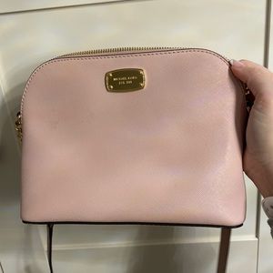 Michael Kors Light Pink Crossbody Bag